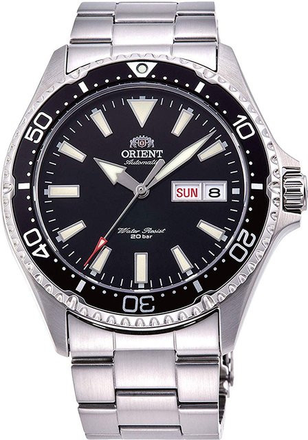 Orient Armbanduhr Automatik, Edelstahl, Schwarz, 42 mm, Herren - Bild 1