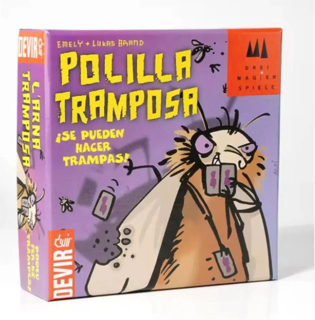 Devir Mogel Motte Polilla Tramposa, Kartenaktivität, ab 18 Jahren - Bild 1