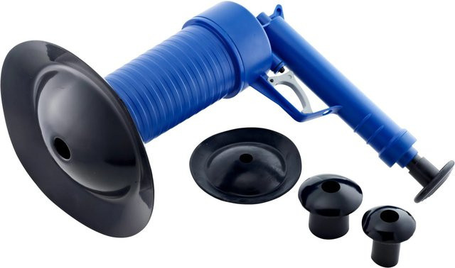 LUX-TOOLS Pressluft Rohrreiniger in Blau - Bild 1