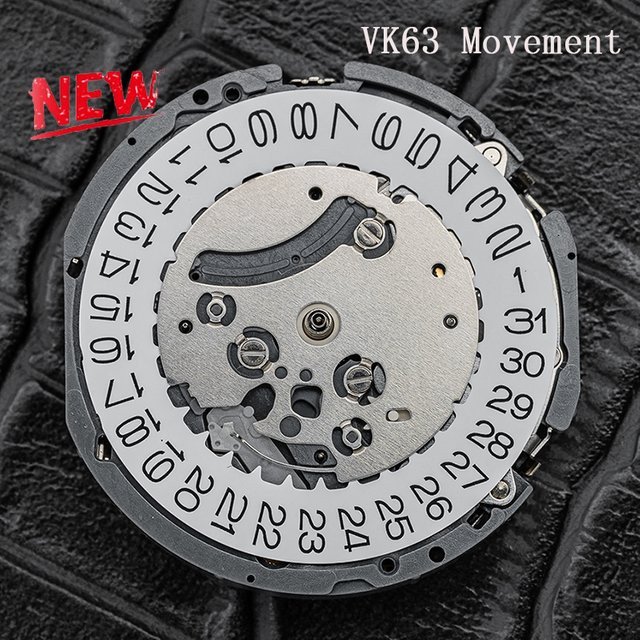 OAKCHARM Chronograph Quarzwerk, Schwarz - Bild 1