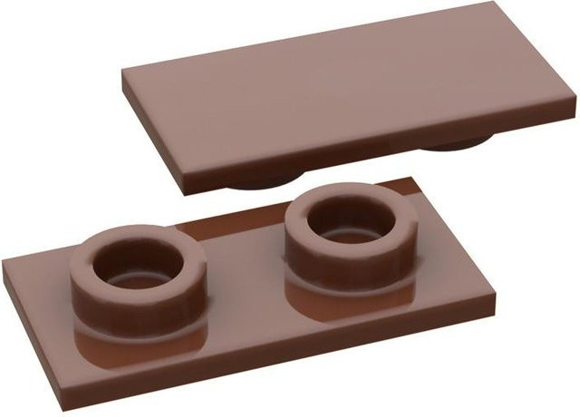 Yiran toy Spezielle 3069W Platte 1x2 Bausteine-Set, 10-teiliges Set, ab 6 Jahren - Bild 1