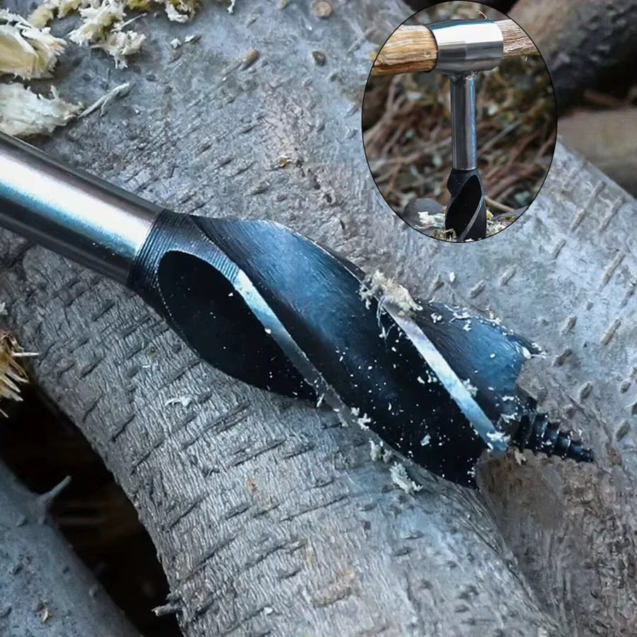 YONGRUIGONGJU Vierklingen-Bohrbohrer 25 mm für die Holzbearbeitung im Freien - Bild 5