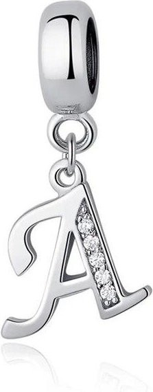 PANJBJ Charm Bead, 925 Silber, Vintage, Zirkonia, Unisex - Bild 1