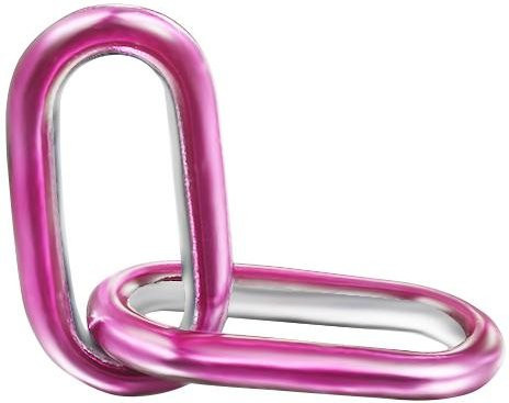 FOXANRY Jewelry Charm Doppelglied, Lila, 925 Silber, Damen - Bild 1