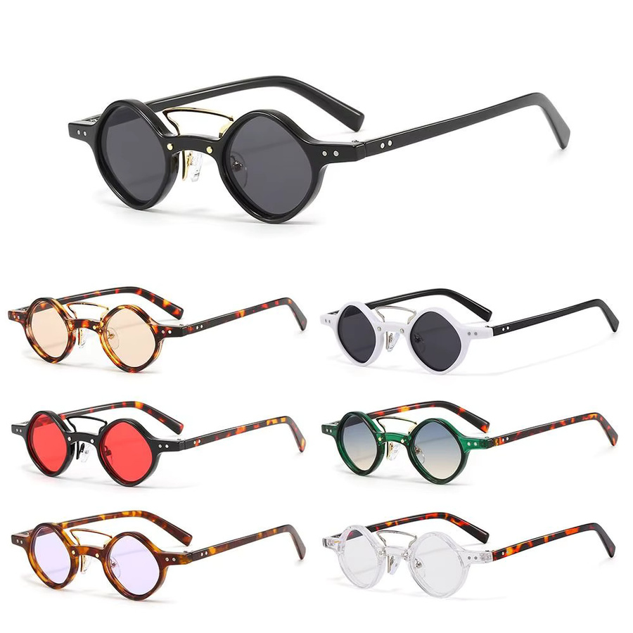 Sonnenbrille, Unisex, Vollrand, Rund, UV400 - Bild 3
