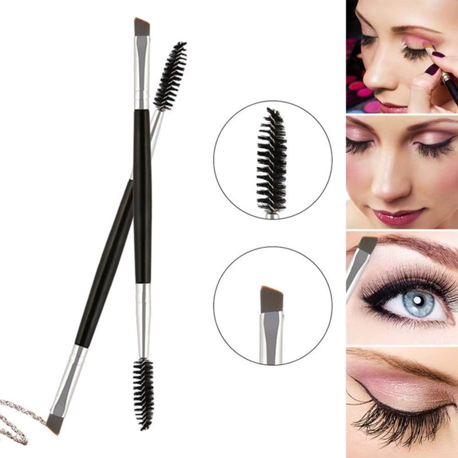 jaysuing Doppelseitiger Augenbrauen- und Wimpernpinsel, Damen - Bild 5