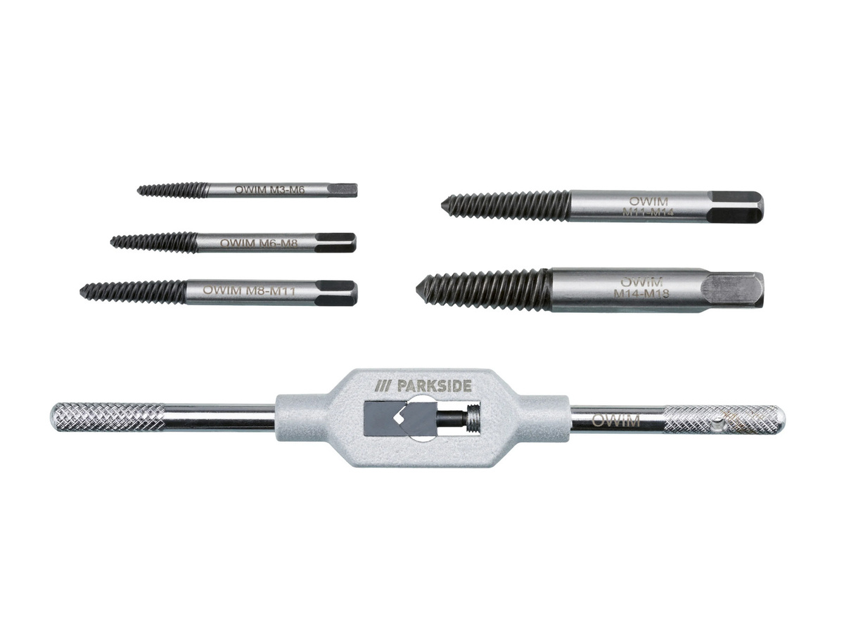 PARKSIDE Hand-Schlagschrauber-Satz Schraubenausdreher aus Stahl in Silber mit 1/2 Zoll Anschluss - Bild 4