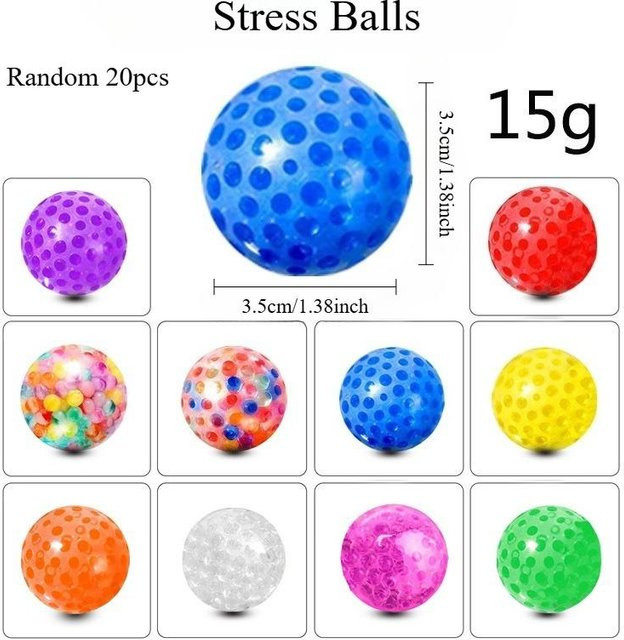 Yiran bag Mini Stressbälle Squishy Spielzeug 3,5 cm - Bild 1