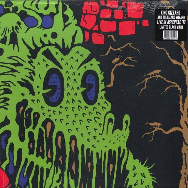 King Gizzard & the Lizard Wizard - Live in Asheville '19 LP Schallplatte, Drastic Plastic Records, Green/Multicolour, Rock - Bild 1