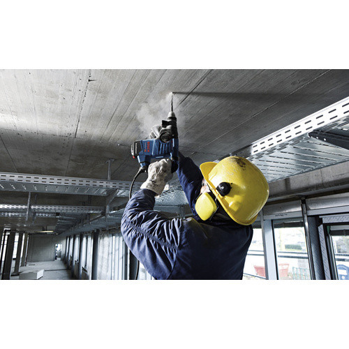 Bosch Professional Bohrhammer GBH 3-28 DFR SDS-Plus mit 800 W und 3,1 Joules in Blau/Schwarz - Bild 5