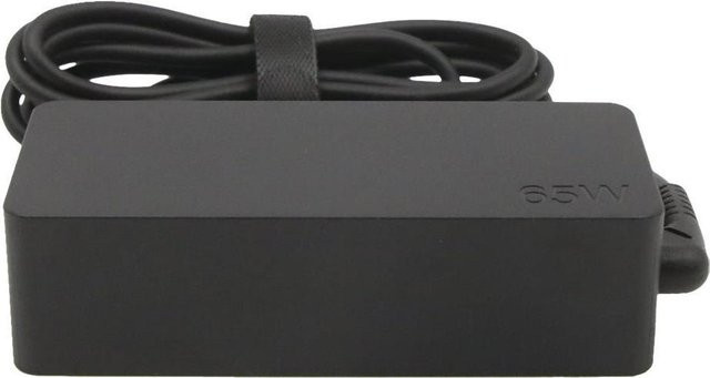 Lenovo Netzteil 65 Watt USB-C Schwarz für ThinkPad E14 Gen 2, E15 Gen 2, L13 Gen 2, L13 Yoga Gen 2, L14 Gen 2, L15 Gen 2 und P14s Gen 1 - Bild 1