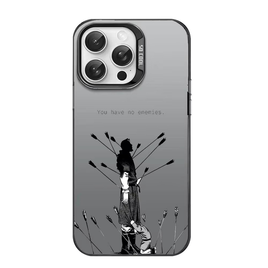 V-Vinland Saga Anime Handyhülle für iPhone 17 16 15 14 13 12 11 Pro Max Air Matte Laser Aurora Stoßfeste Schutzhülle in Pink - Bild 5