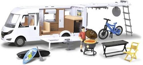 Dickie Toys Hymer Camping Fan PKW Modell Fertigmodell - Bild 1
