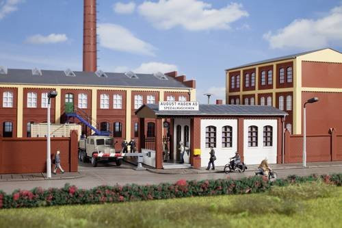 Auhagen H0 Pförtnerhaus Modellbau im Karton - Bild 1