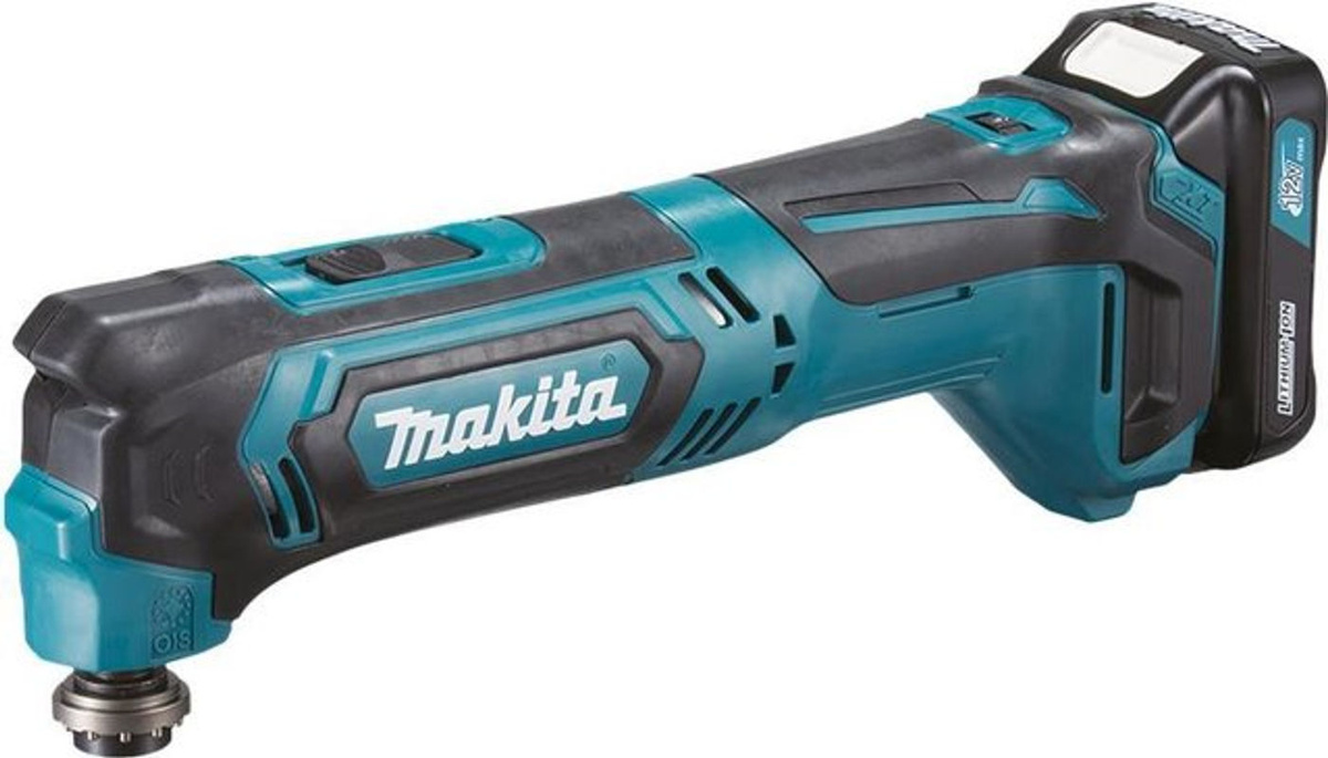 Makita Akku-Multifunktionswerkzeug TM30DZ Solo in Blau/Schwarz, 12 V - Bild 2