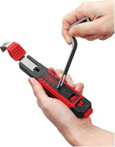 Cimco Kabelmesser System 4-70 122016 in Rot aus Kunststoff für Profis - Bild 1