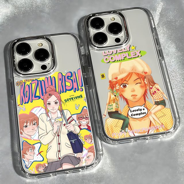 Potdemiel Anime Handyhülle für iPhone 17 16 15 14 13 12 11 Pro Max Plus und andere Modelle, Transparent, Weiche Hülle - Bild 1