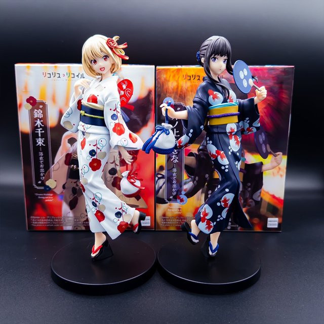 Apaffa Lycoris Recoil Nishikigi Chisato Inoue Takina Action Figure, 20 cm - Bild 1