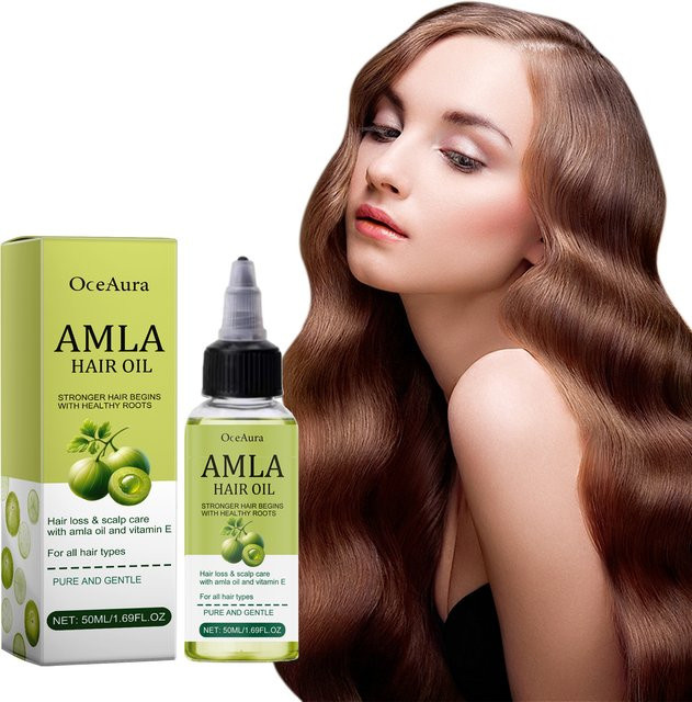OceAura Amla Oil Haaröl, für trockenes Haar, Unisex - Bild 1
