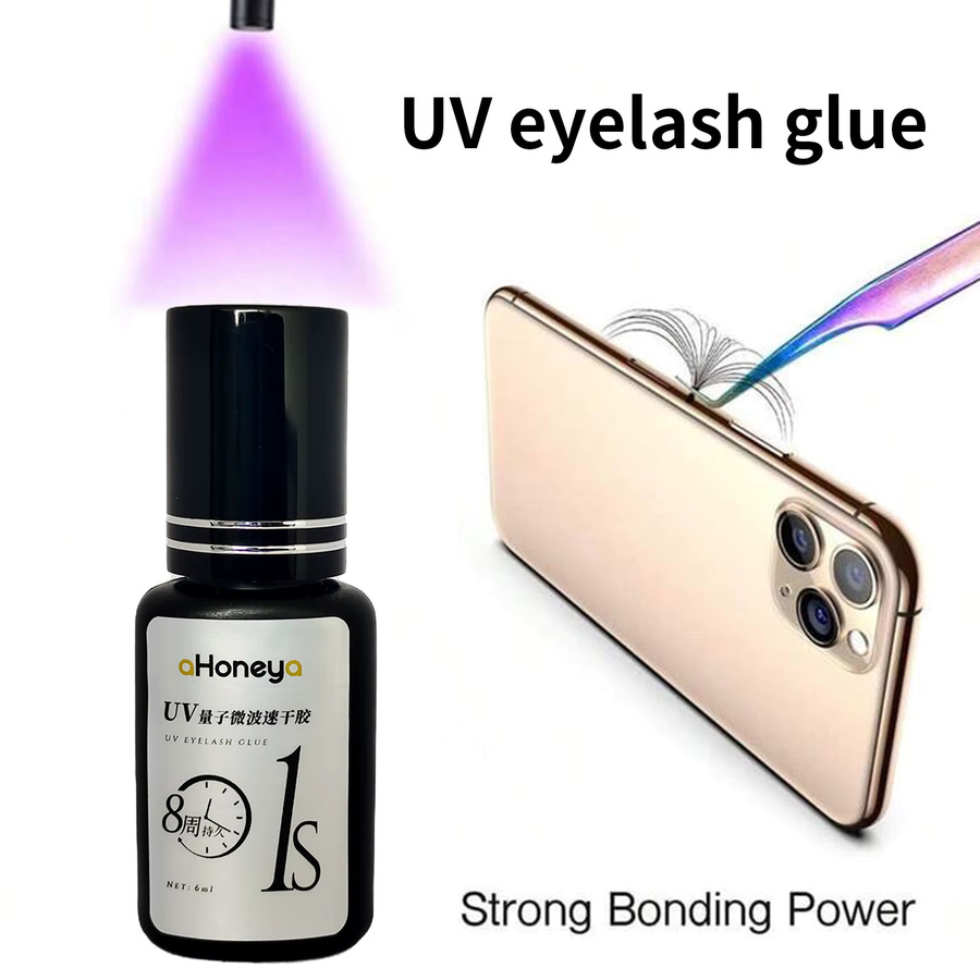 UV-Wimpernkleber, 6 ml, lila, Unisex - Bild 5