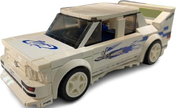 Poladeer Jesse's Speed Rennwagen, Bausteine, 239-teiliges Set - Bild 1