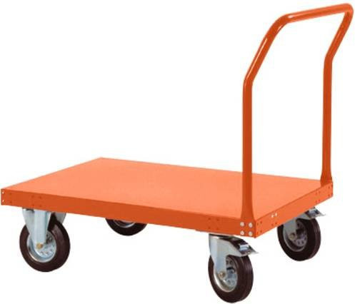 Manuflex Plattformwagen TP0162.2001 in Orange aus Stahl - Bild 1