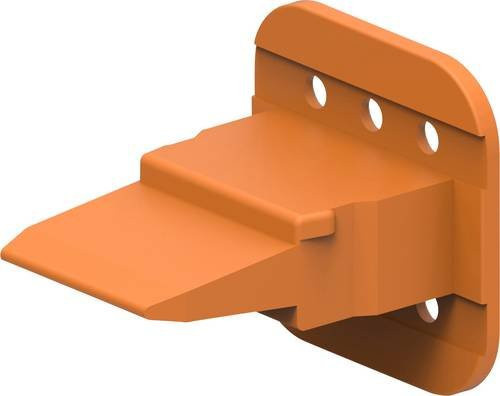 TE Connectivity W6S Rundstecker Sicherungskeil DT Serie, Farbe: Orange, 6 Polzahl - Bild 1