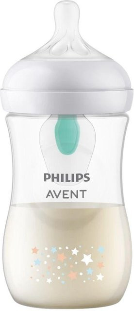 Philips Avent Babyflasche mit Anti-Colic-Ventil und breitem Flaschenhals, Design 2 Bär, 260 ml - Bild 1