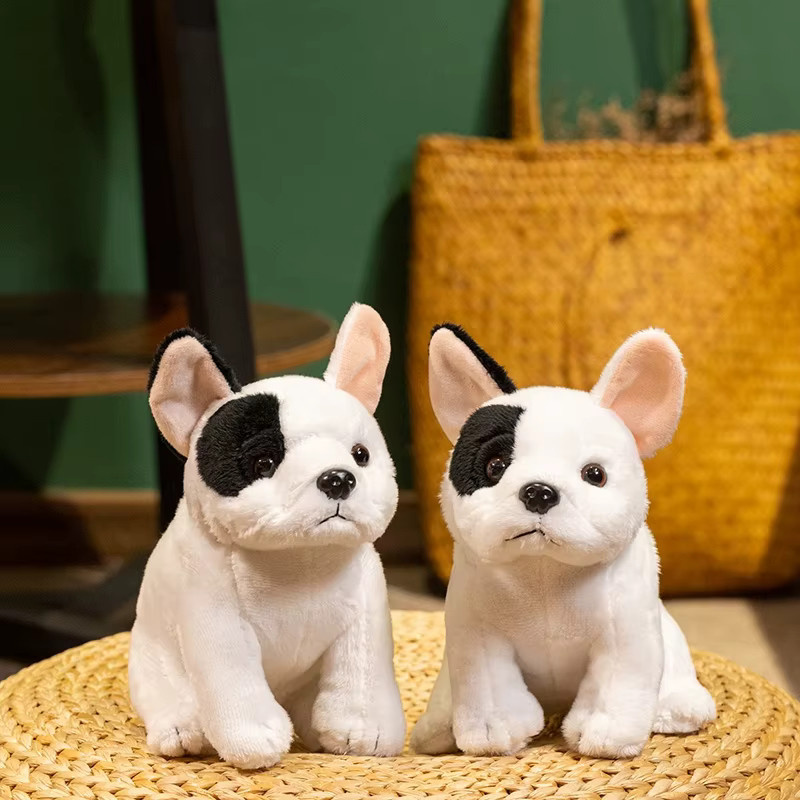 pangcangshu Englische Bulldogge, Plüschtier, Weiß - Bild 2