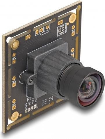 Delock USB 2.0 Kameramodul mit HDR, 2,1 Megapixel, 84° Sichtfeld, Fixfokus, Schwarz - Bild 1
