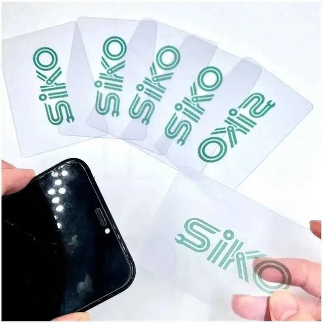 SiKO 10er-Set Kunststoff Hebelwerkzeuge für LCD-Displays und Telefonreparaturen, transparent - Bild 1