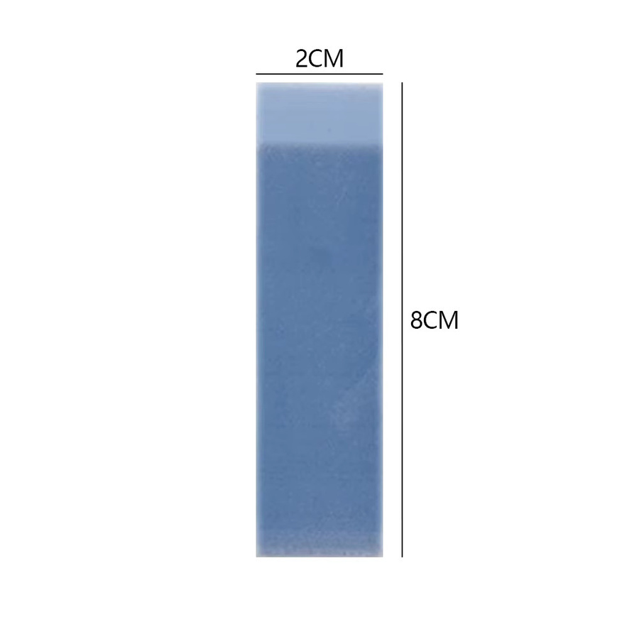 Alloet Kalk-Radiergummi aus Melamin als multifunktionaler Rostentferner für Glas, Badezimmer und Küche, orange, wiederverwendbar für Nass- und Trockenreinigung - Bild 3