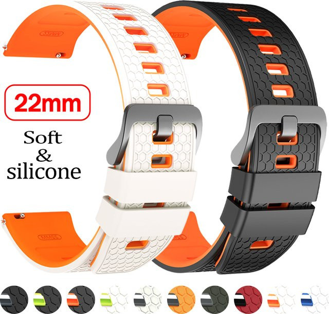 COROS Uhrenarmband Silikon, 22 mm, Unisex - Bild 1