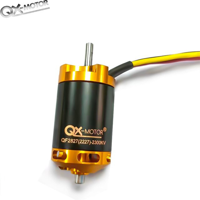 QX-MOTOR qf2827 bürstenloser Motor, Metall, Schwarz - Bild 1
