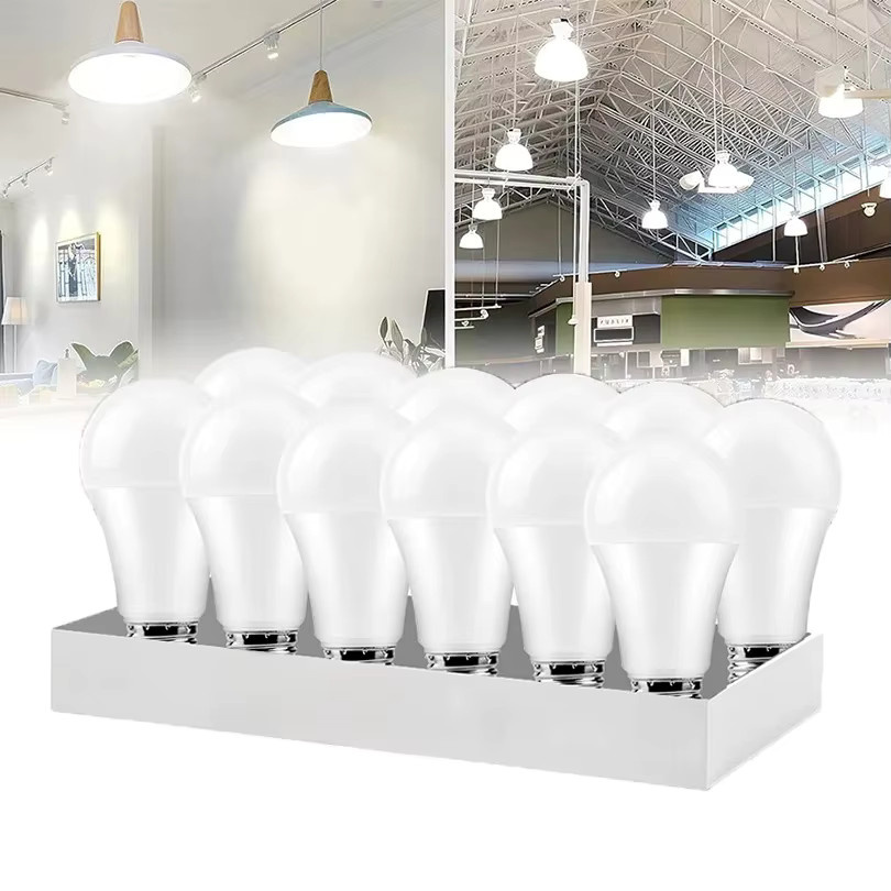 12er Set LED Glühbirnen E27 mit verschiedenen Leistungen von 3W bis 20W in Weiß - Bild 1