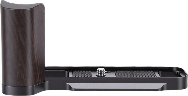 Ergonomischer L-Form Griff mit Schnellwechselplatte für Fujifilm X E5 in Schwarz - Bild 1