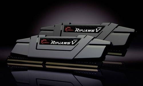 G.Skill Ripjaws V DDR4 RAM Kit 16GB (2 x 8GB) 3200MHz 288pin DIMM Schwarz F4-3200C16D-16GVGB - Bild 1