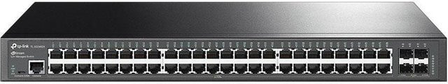 TP-Link JetStream TL-SG3452X Managed L2+ Switch mit 48x Gigabit und 4x 10G SFP+ in Schwarz - Bild 1
