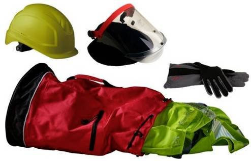 DEHN Schutzset EN ISO 20471 in XL, Multicolor - Bild 1