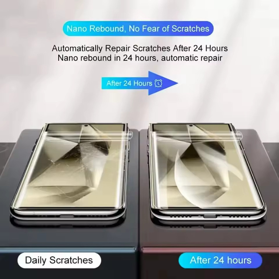 3-5 Stück transparente Hydrogel-Displayschutzfolie für Samsung Galaxy A-Serie (A01, A04s, A11, A21s, A22, A23, A24, A31, A34, A42, A52s, A54, A72, A73, A17, A37, A57) - Bild 3