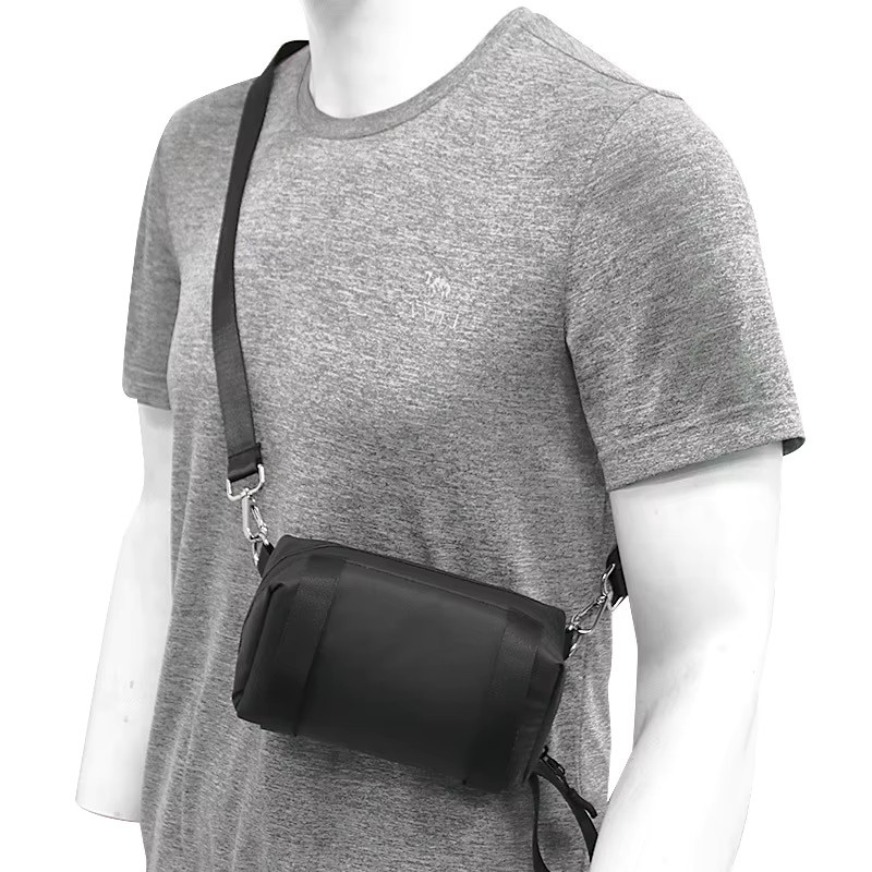 DJI Umhängetasche für OSMO Pocket 3, wasserdichte Nylon-Handtasche mit weichem Baumwollfutter in Schwarz - Bild 2