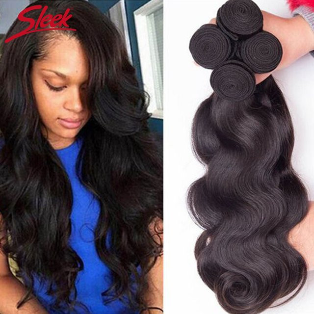 Sleek Brasilianische Körper Welle Haar Extensions, Remy Haar Bundles, Unisex - Bild 1