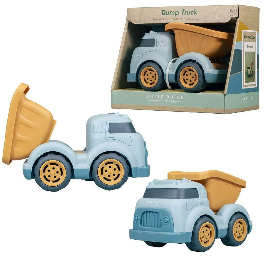 Little Dutch Kipplaster Truck, Fahrzeug, blau, ab 1 Jahr - Bild 3
