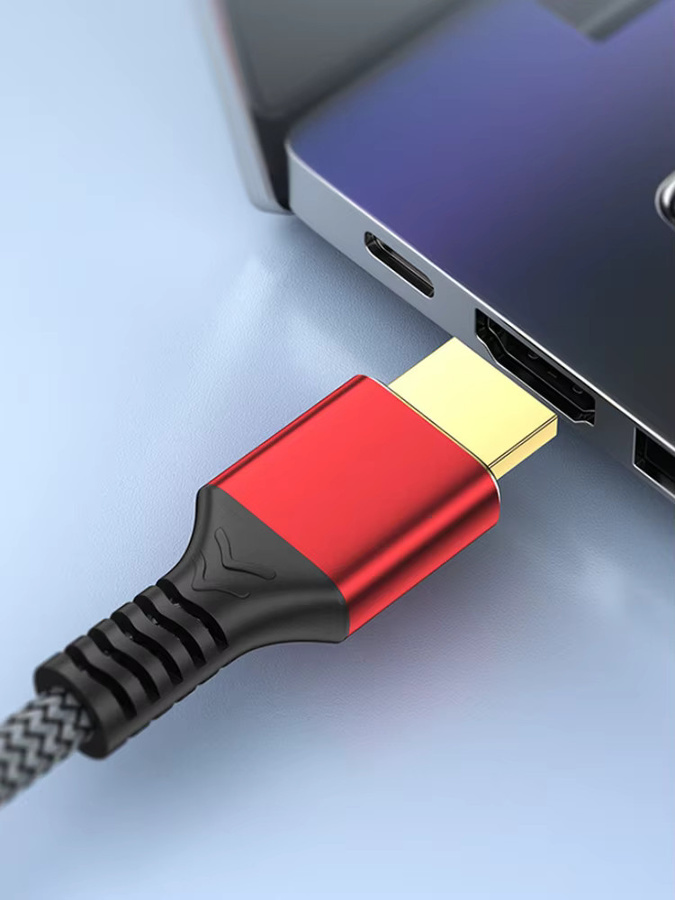 DIXSG HDMI 2.1 Kabel für 8K 60Hz und 4K 144Hz High Speed Übertragung für TV, Monitor und Spielkonsolen - Bild 7