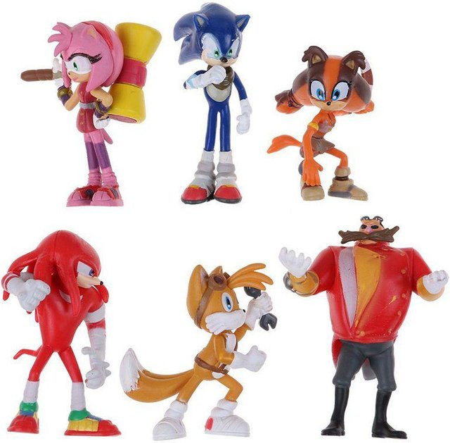 DewBloom Sonic the Hedgehog Actionfiguren Spielzeugset - Bild 1