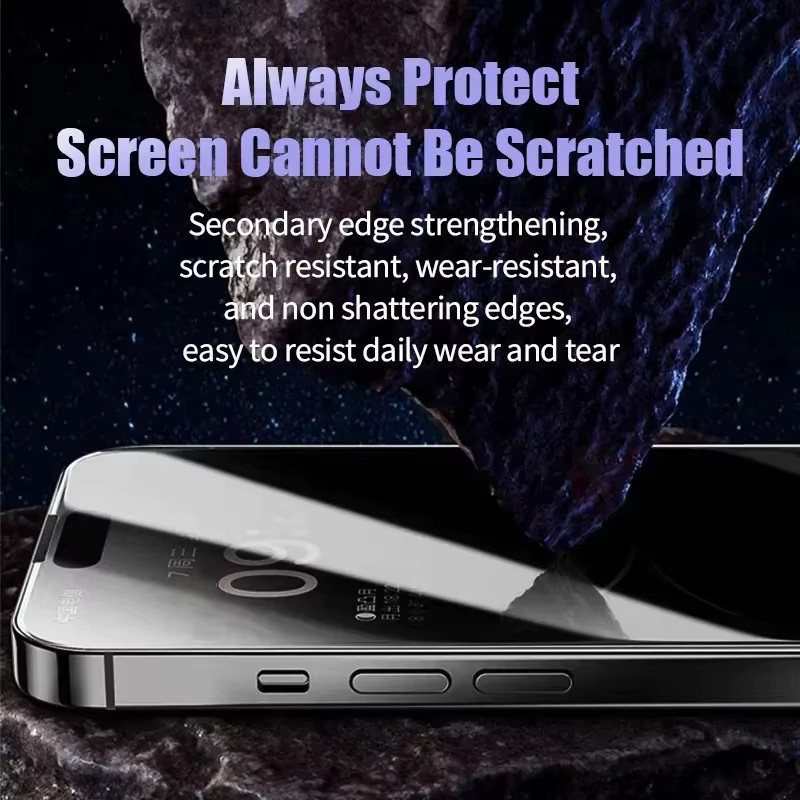 3er-Set Anti-Spy Keramik-Displayschutzfolie für Samsung Galaxy S24 S25 Ultra A23 S21 S22 S20 FE A73 A71 M52 5G M53 M31s Matte Keramikmembran - Bild 4