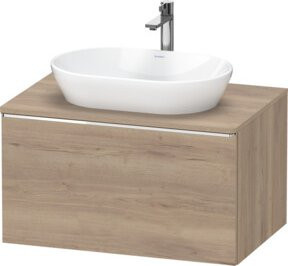 Duravit Waschtischunterschrank D-Neo, braun, wandhängend, B/T/H: 80 x 55 x 45,9 cm - Bild 1
