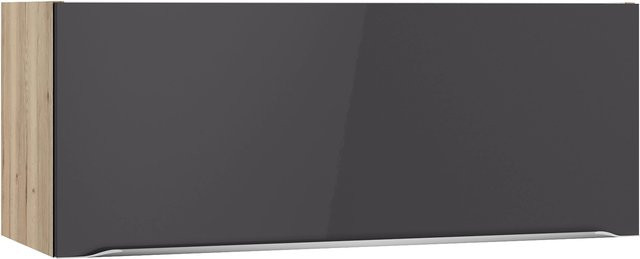 Optifit Küchen-Oberschrank Linus984 in Anthrazit-Wildeiche, B/T/H: 90 x 35,2 x 34,9 cm - Bild 1