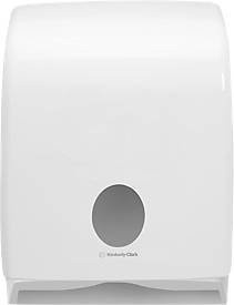 Kimberly-Clark Aquarius Handtuchspender mit Sichtfenster, weiß, B: 31,7 cm, T: 14,7 cm, H: 40,7 cm - Bild 1