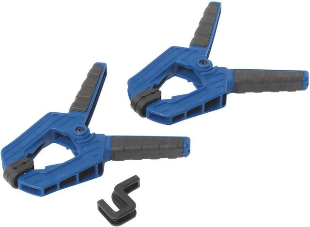 LUX-TOOLS Federklemmenset 3-teilig in Blau aus Kunststoff - Bild 1